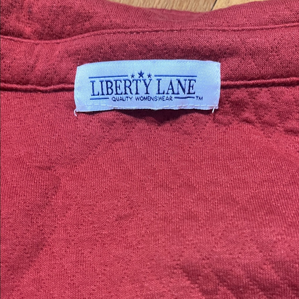 Orange Button-Up Sweater - Picture 2 of 4